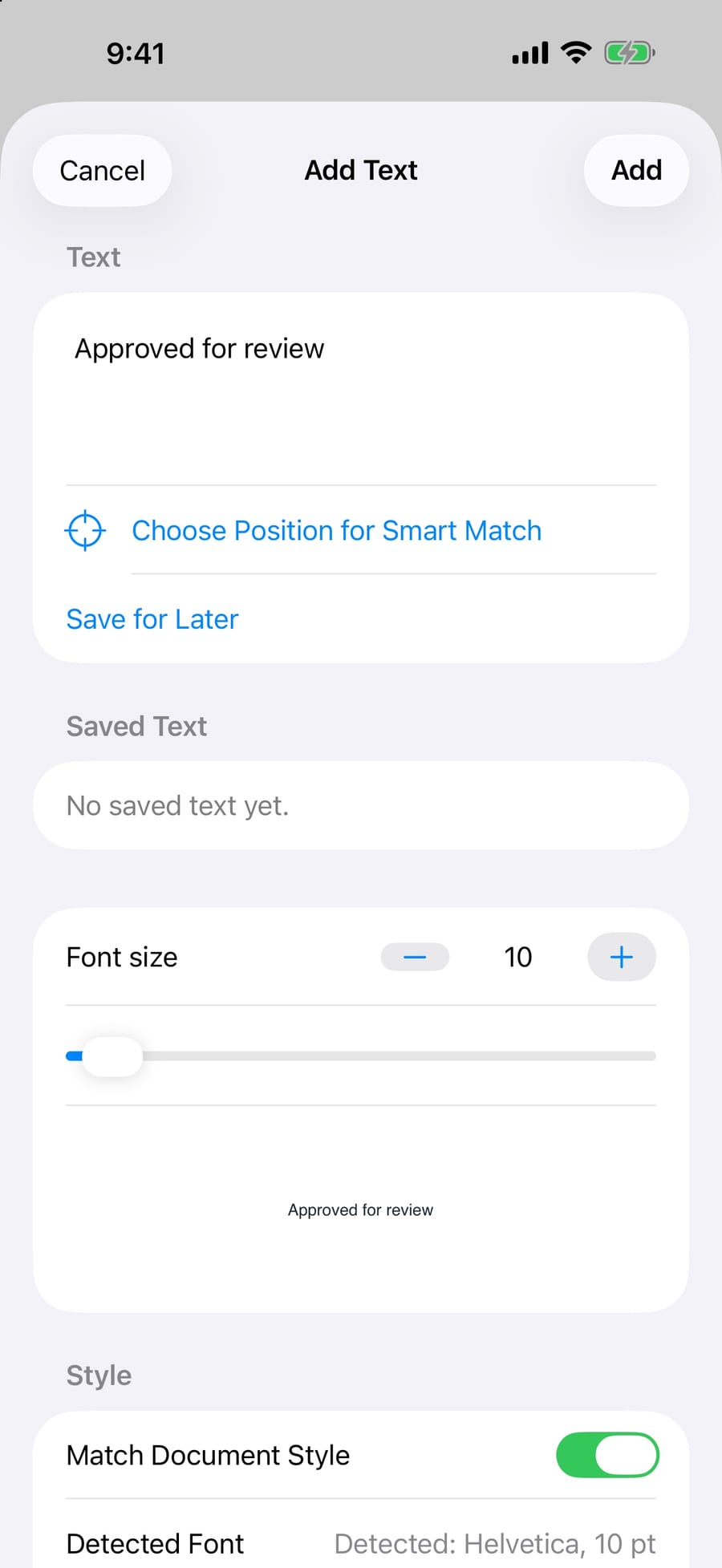 Smart Match